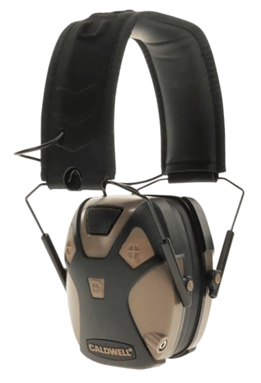 Caldwell E-Max Pro Series Earmuffs in FDE